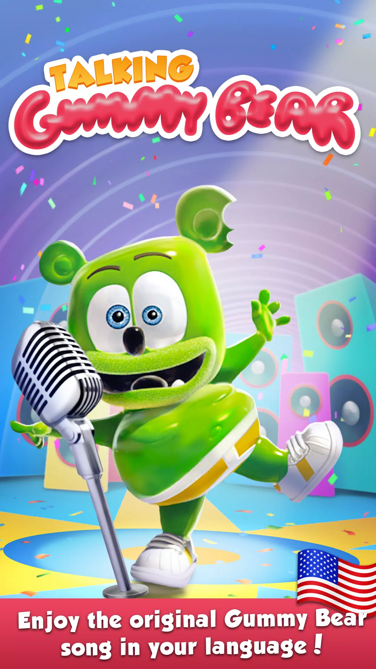 Talking Gummy Bear kids games - APK Download for Android