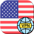United States VPN - Get USA IP أيقونة