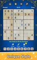 Epítome do Sudoku - Jogos Grátis Sudoku Fácil Cartaz