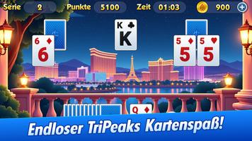 TriPeaks Solitaire Challenge Screenshot 1