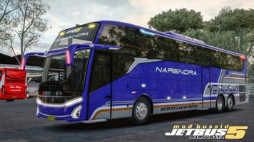 Mod Bussid Jetbus 5 Pariwisata Poster