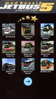 Mod Bussid Jetbus 5 Pariwisata captura de pantalla 1