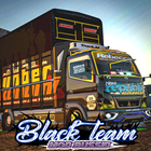 Mod Bussid Black Team icon