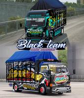 Mod Bussid Black Team poster
