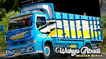 Mod Bussid Truk Wahyu Abadi 02 постер