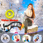 Snowfall Photo Video Maker icône