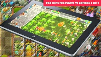 Pro Hints for Plants vs Zombies 2 2k19 Affiche
