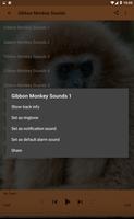 Gibbon Monkey Sounds capture d'écran 2