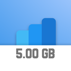 Mobile Data - Monitor Usage, Compress, and Save! أيقونة