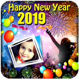 Happy New Year 2019 Frames simgesi