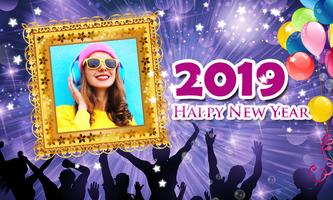 Happy New Year 2019 Frames ảnh chụp màn hình 1