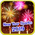 New Year 2019 Sparks Wallpapers