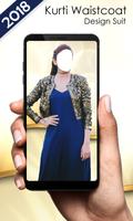 Kurti Waistcoat Design Suit Affiche