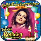 Telugu Birthday Photo Frames-icoon