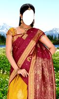 Women Half Saree Suit ポスター