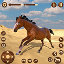 Wild Horse Riding Sim: Racing APK