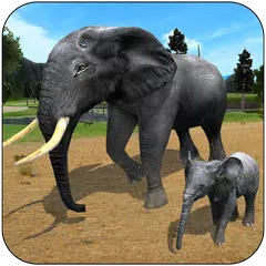 Wild Elephant Family Simulator XAPK download