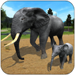 Wild Elephant Family Simulator