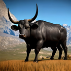 jogo de touro búfalo ícone