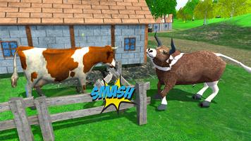 Bull Game Büffel-Simulator Plakat