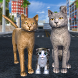 ikon simulator keluarga kucing