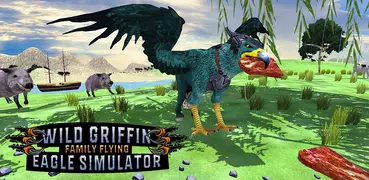 Wilder Griffin-Adler-Simulator