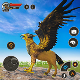 Wild Griffin Eagle Simulator icône