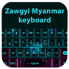 Zawgyi Myanmar Keyboard Zeichen