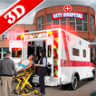 Extrême Ville Ambulance Conduire 3d