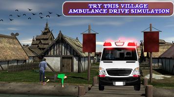 Extrême Ville Ambulance Conduire 3d capture d'écran 2
