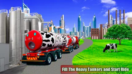 Landwirtschaft Milch Tanker Simulator APK Herunterladen