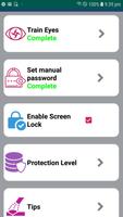 Eye Scanner Lock Screen постер