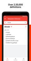 English Malayalam Dictionary Plakat