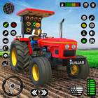 Farm Tractor Driving Simulator آئیکن