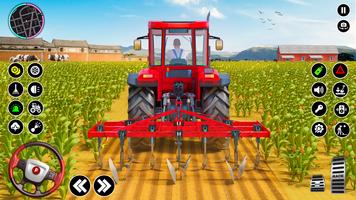 Farm Tractor Driving Simulator پوسٹر