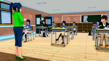 Anime High School Teacher Sim Plakat