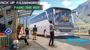 Parking Simulator 3D Bus Games Affiche