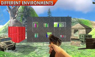 Real Bottle Shooting Gun Games تصوير الشاشة 1
