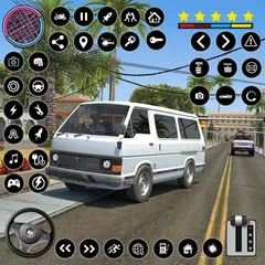 Van Taxi Games Offroad Driving APK download
