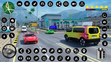 कार ड्राइविंग गेम्स सिम्युलेटर स्क्रीनशॉट 3