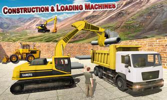 Road Construction City Games تصوير الشاشة 1