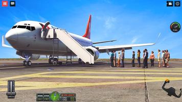 Airbus-Simulator-Spiel Plakat