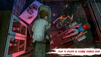 gruseliges Horror-Fluchtspiel Plakat
