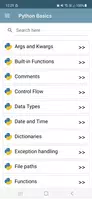 Python Basics الملصق