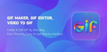 Criador de GIF, Editor de GIF, Vídeo para GIF