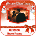 Merry Christmas Gif Photo Frame 2020