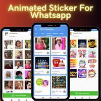 Gif Sticker for Whatsapp 2025 ảnh chụp màn hình 3