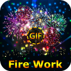 Firework GIF icône