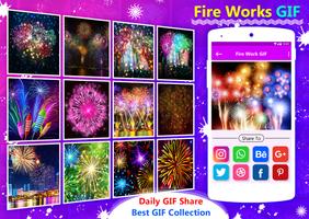 Firework GIF capture d'écran 1