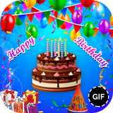 Happy Birthday GIF icône